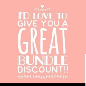 Bundle items and save big!